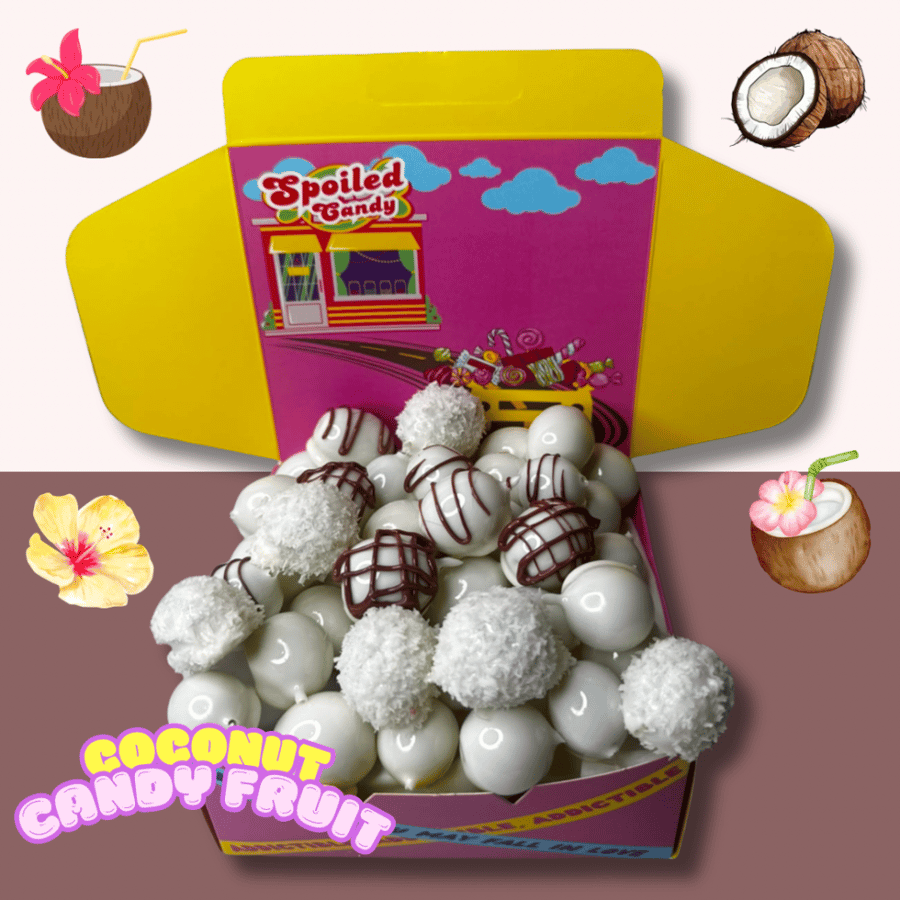 Candyfruit Coconut flavor -جدة ومكة والطايف فقط