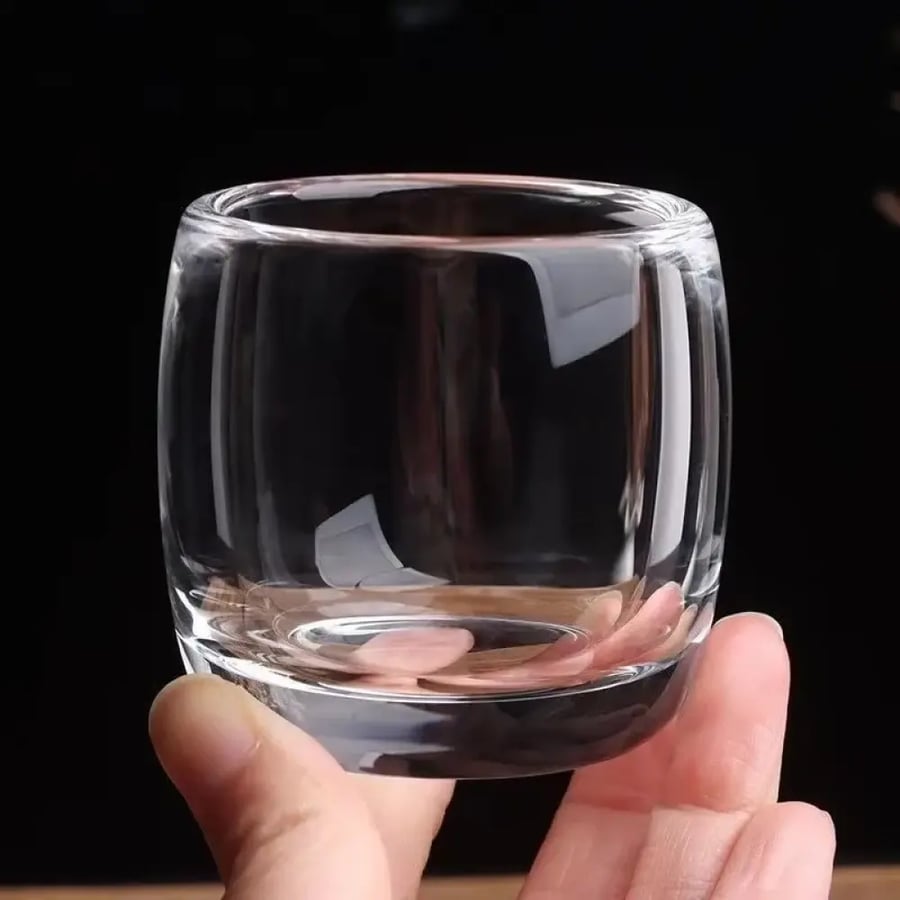 كوب شاي زجاج كريستالي 100ML