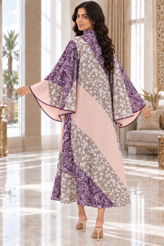 جلابية عبير البنفسج