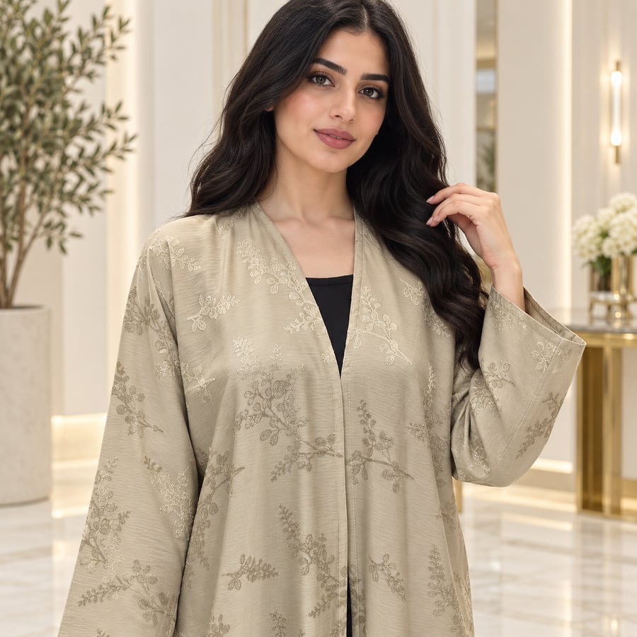 عباية نمارق البيج
