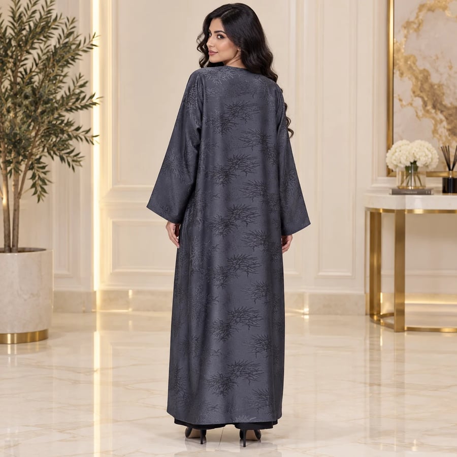 عباية غيم الرصاصية