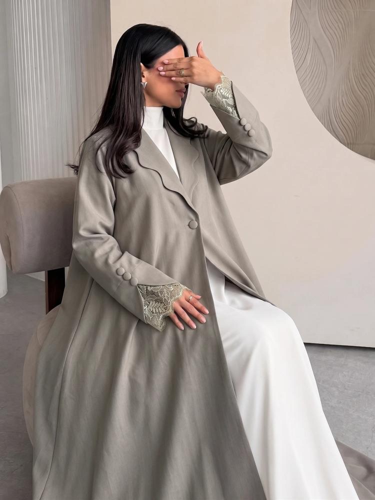 معطف طويل نسائي