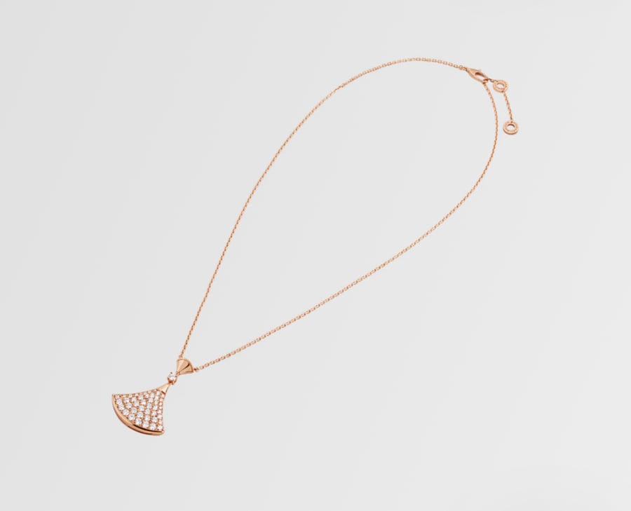 Devez Dream chain, 925 silver, 18K gold plated, adorned with "Moissanite"