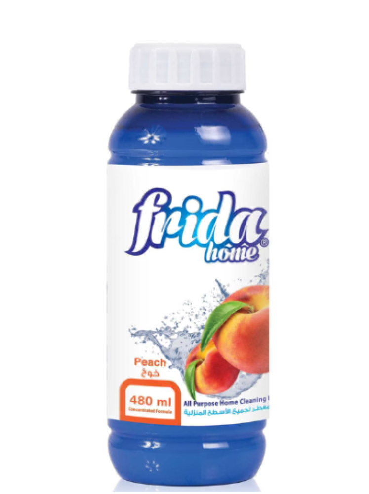 Farida cleaner and air freshener for all surfaces with peach scent 480ml