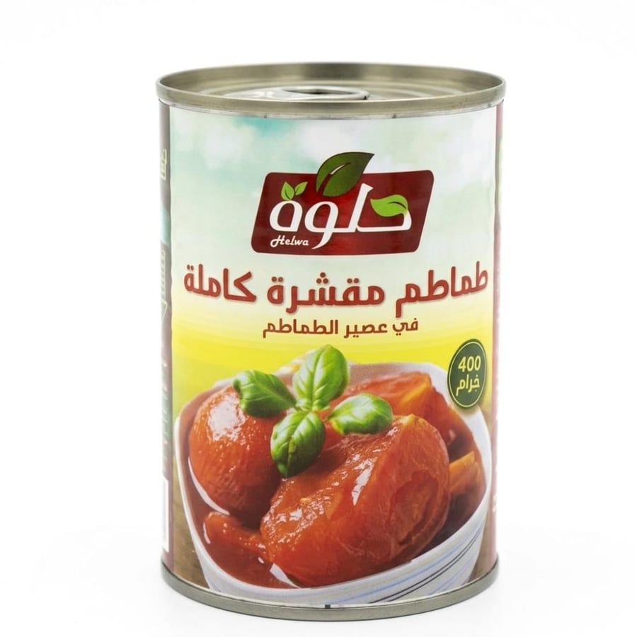 حلوة طماطم مقشرة كاملة 400جم