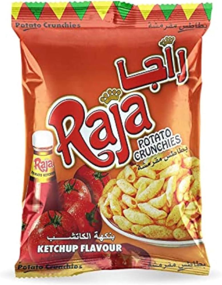 بطاطس راجا بالكاتشب 60جرام  عرض