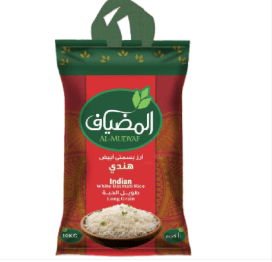 المضياف ارز بسمتي ابيض هندي 10 كجم