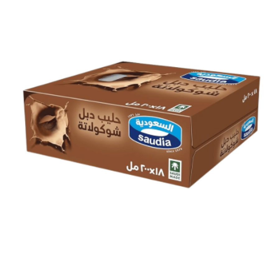 السعودية حليب دبل شوكلاتة 200مل