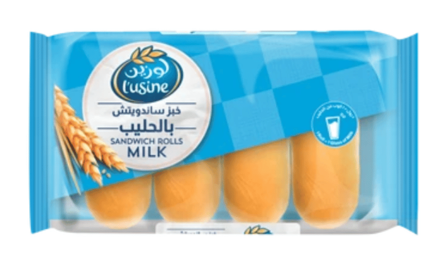 Luzain sandwich bread with milk 200 grams