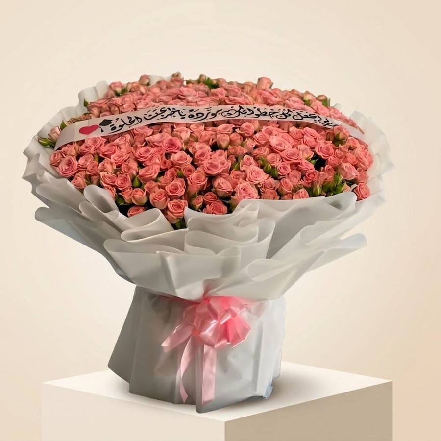 Overflowing bouquet