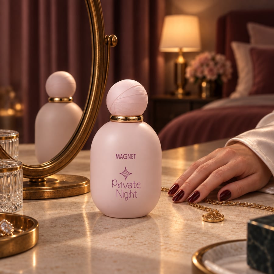 عطر ماجنت MAGNET من برايفت نايت 100 مل بعبوة وردية