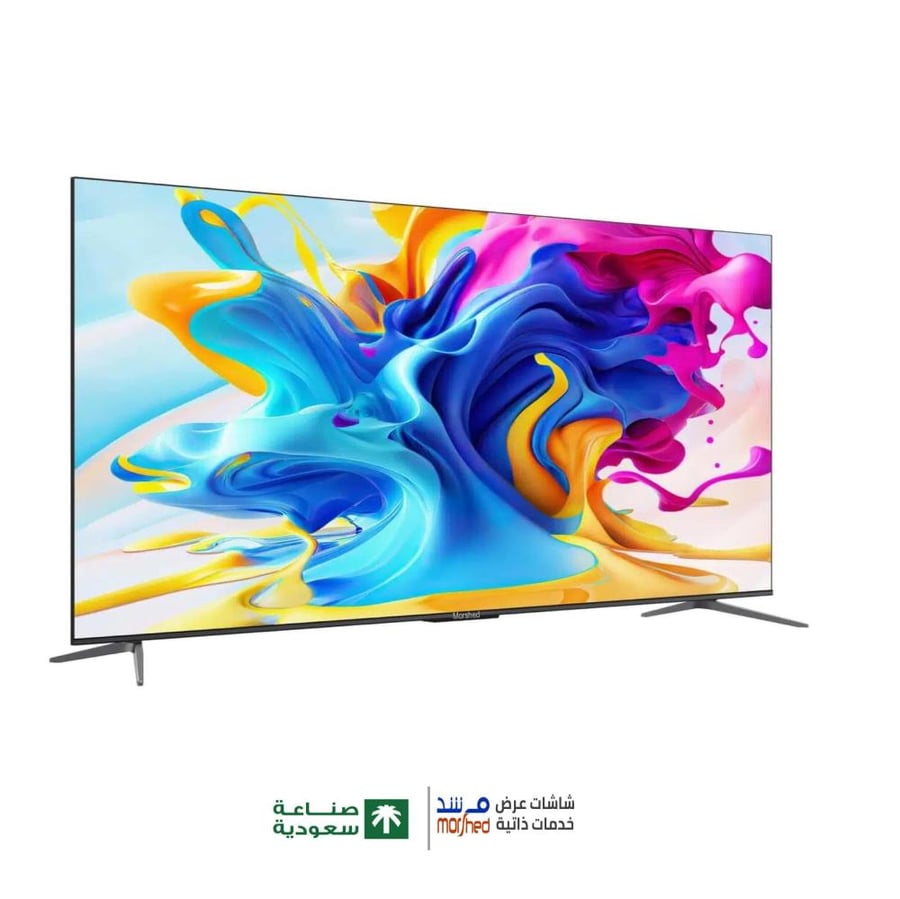 85 بوصة شاشة مرشد تلفزيون ذكي أندرويد 4K-UHD فائق الوضوح , موديل  TV85ALED