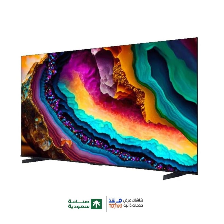 85 بوصة شاشة مرشد تلفزيون ذكي أندرويد 4K-UHD فائق الوضوح , موديل  TV85ALED