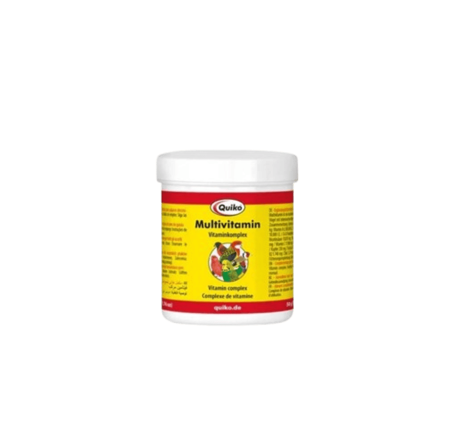 كويكو ملتي فيتامين Quiko Multivitamin 50 جم | فيتامينات متعددة للطيور لدعم المناعة والنمو