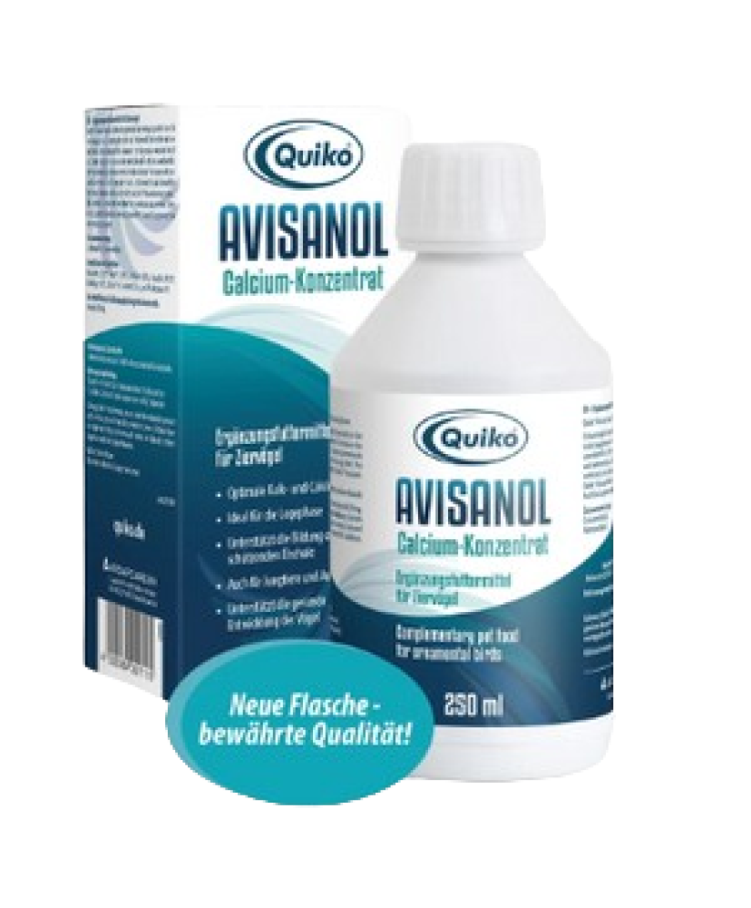 مركز الكالسيوم السائل 250 مل – من Quiko (Quiko) – “Avisanol Calcium Concentrate”