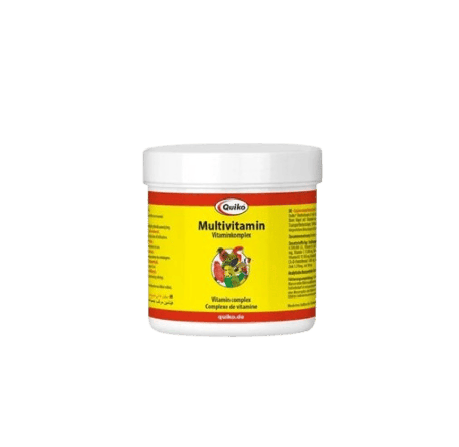 كويكو ملتي فيتامين Quiko Multivitamin 150 جم | فيتامينات متعددة للطيور لدعم المناعة والنمو