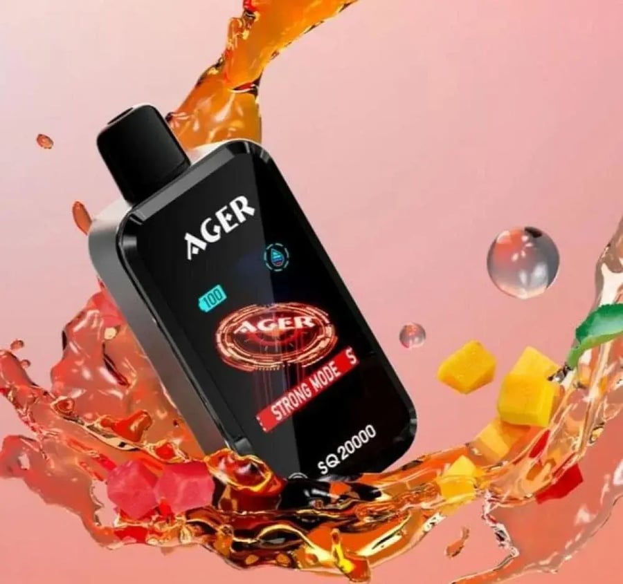 سحبات أجير 20 ألف سحبة نكهات متعددة | AGER SQ20000 20K PUFFS