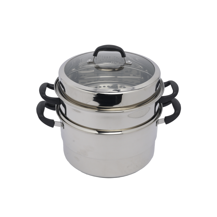 قدر صيني سكوالو  dumpling pot 2 levels