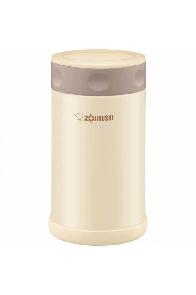 حافظة طعام ( Zojirushi زوجيروشي ) (ابوفيل) ياباني ( 0.75 لتر ) SWFCE75 CC كريمي