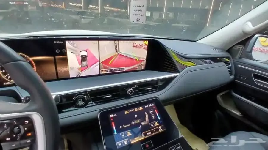 انفينتيQX80 2025 سنسوري-عداد5000-المانع-داخل اسود(بنزين)3.5T