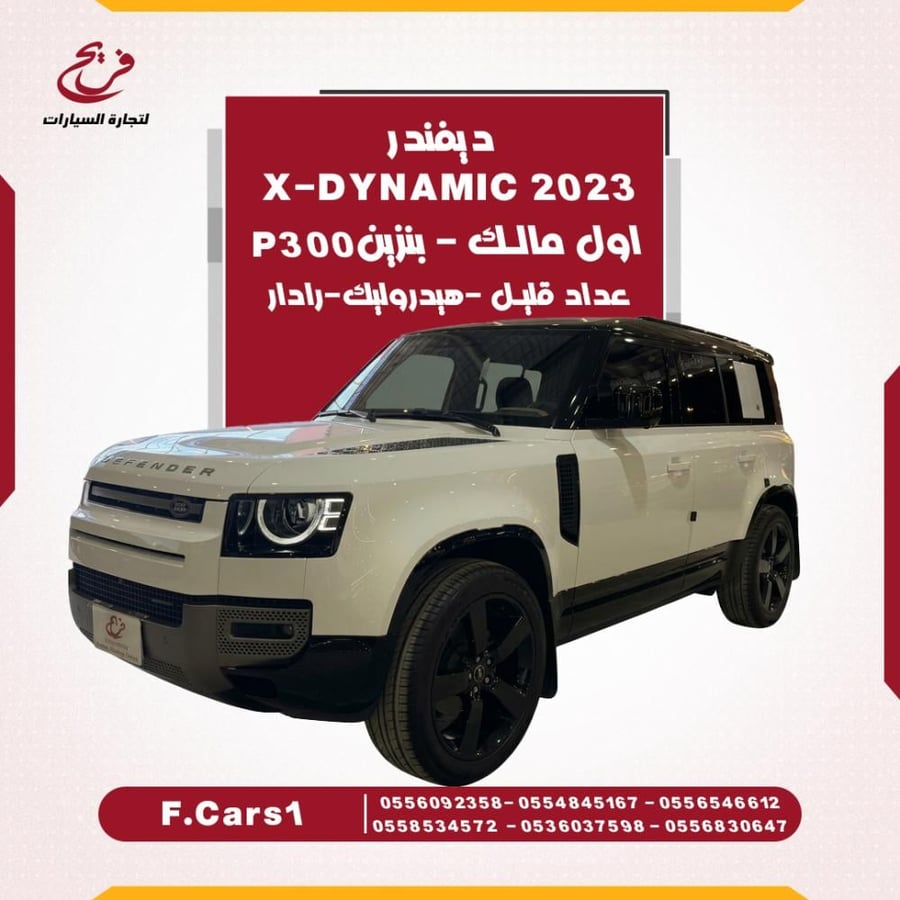 ديفندر110 2023 مالك اول عداد قليل (بنزين)p300