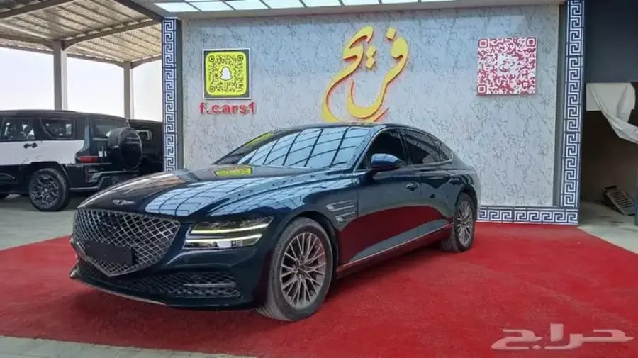جينسس G80 2022 رادار-قياده ذاتيه-داخلي جملي(بنزين )2.5T