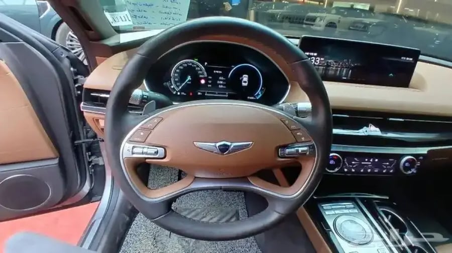 جينسس G80 2022 فل4كاميرات-داخل جملي-بروجكتر(بنزين)2.5T