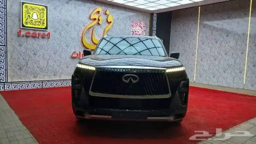 انفينتي QX80 2026 سانسوري-خليجي -داخلي جملي(بنزين )3.5TT