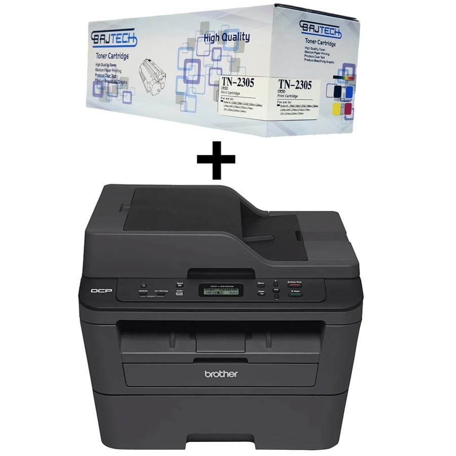 طابعة Brother DCP-L2540DW + حبر