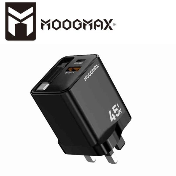 شاحن منزلي 45 واط MOOGMAX