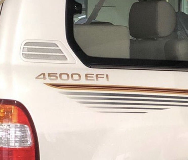 طقم استكر  4500 ذهبي اصلي وكاله