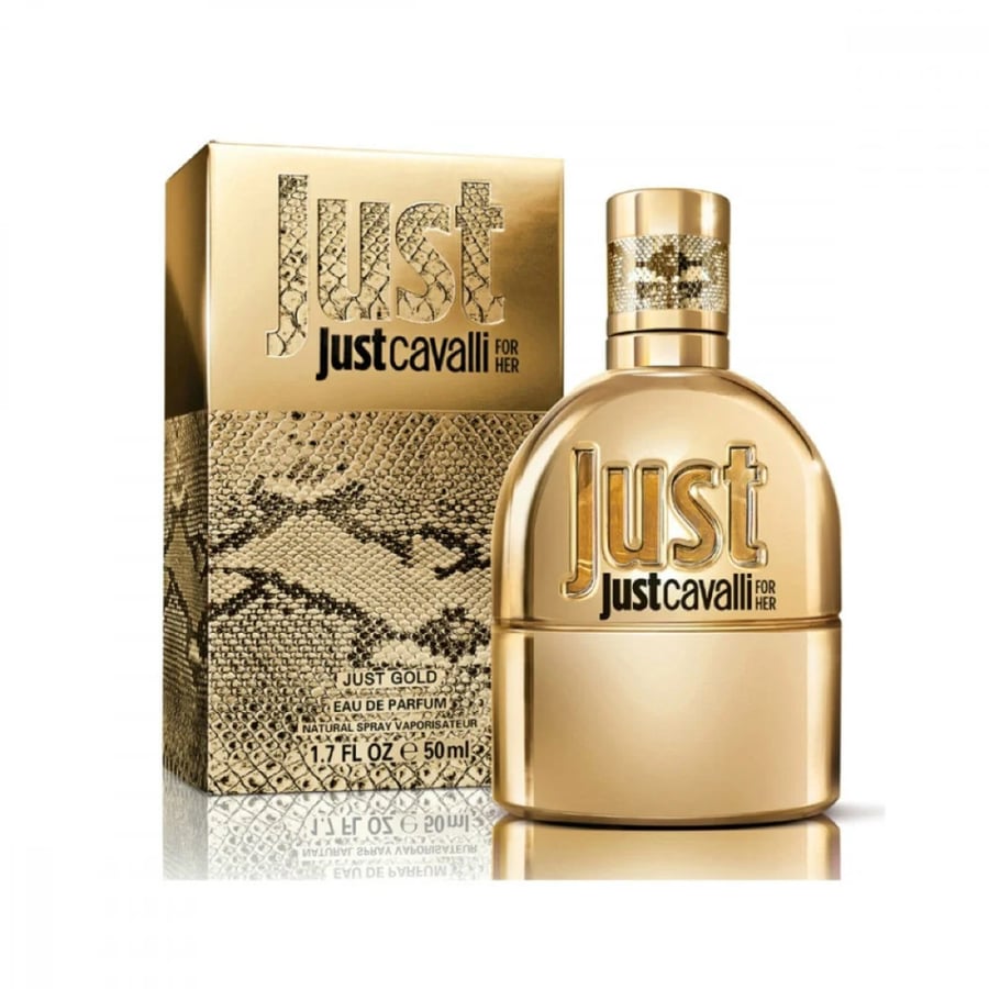 عطر روبرتو كفالي جست جولد او دو بارفيوم 50 مل-رجالي