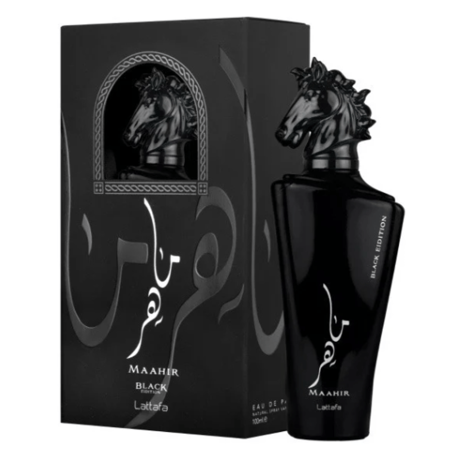 عطر لطافة ماهر بلاك اديشن او دو بارفيوم 100 مل