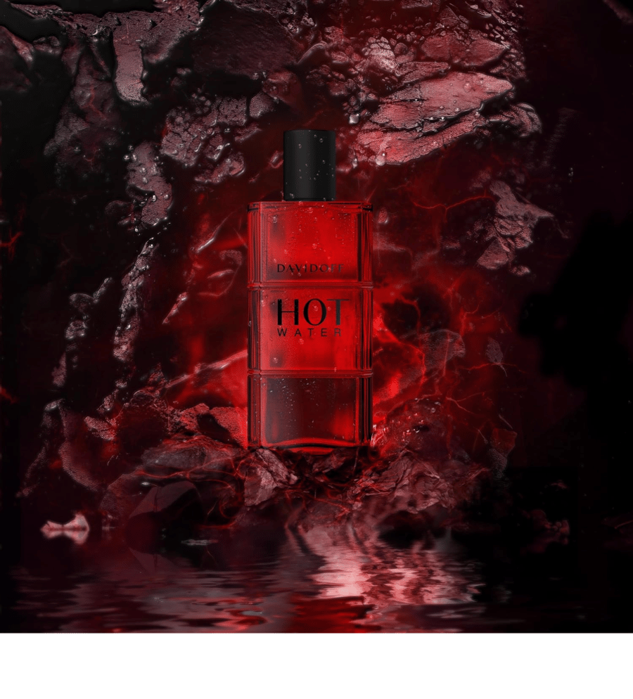 عطر دافيدوف هوت ووتر الاحمر الرجالي تواليت 110مل