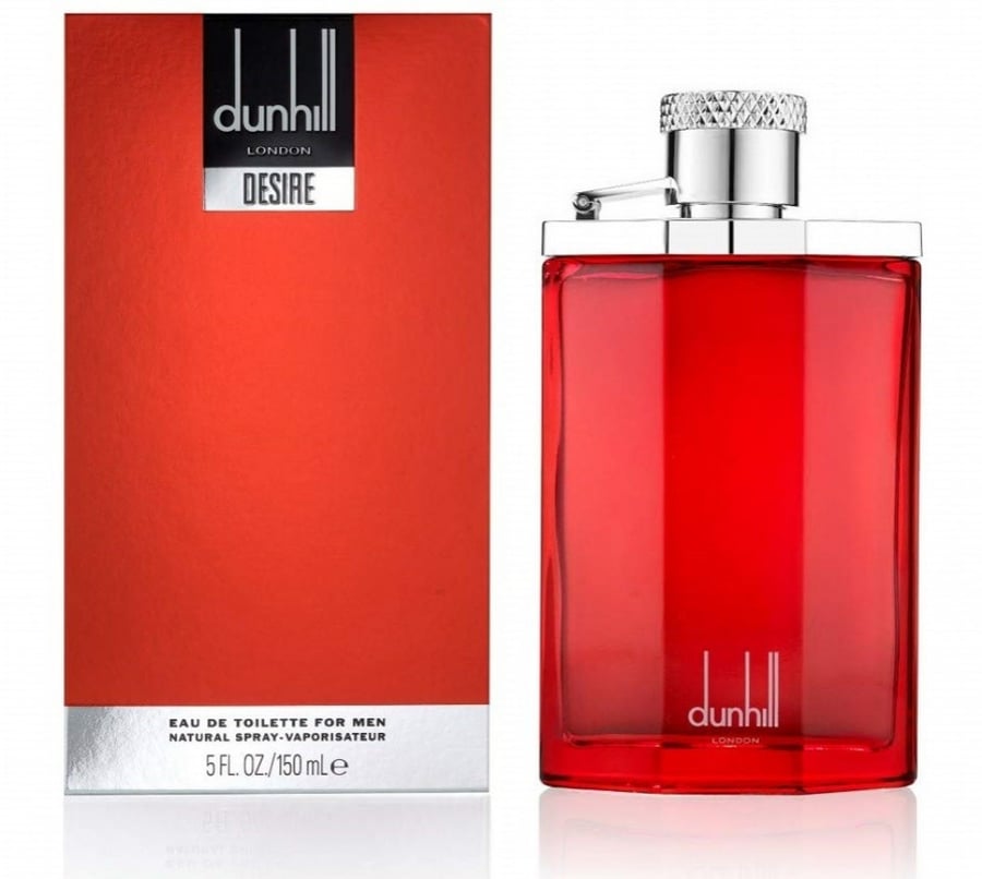عطر دانهيل ديزاير الاحمر او دو تواليت 150مل
