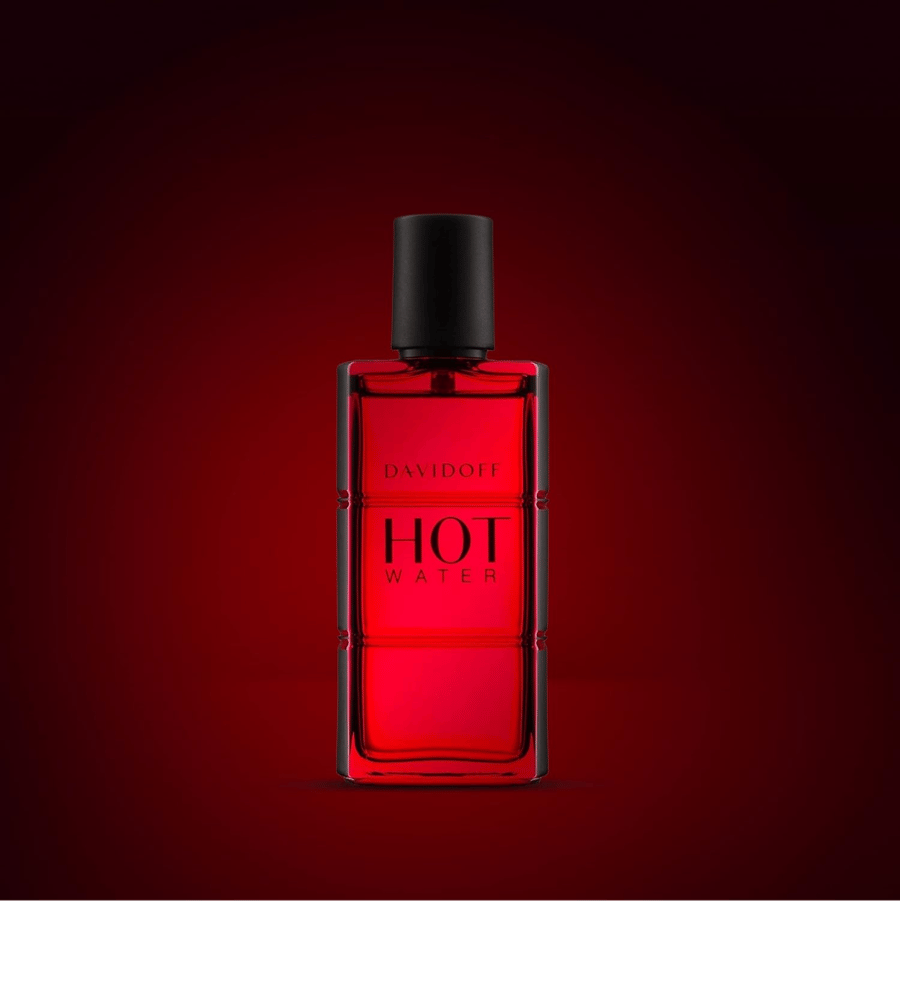 عطر دافيدوف هوت ووتر الاحمر الرجالي تواليت 110مل