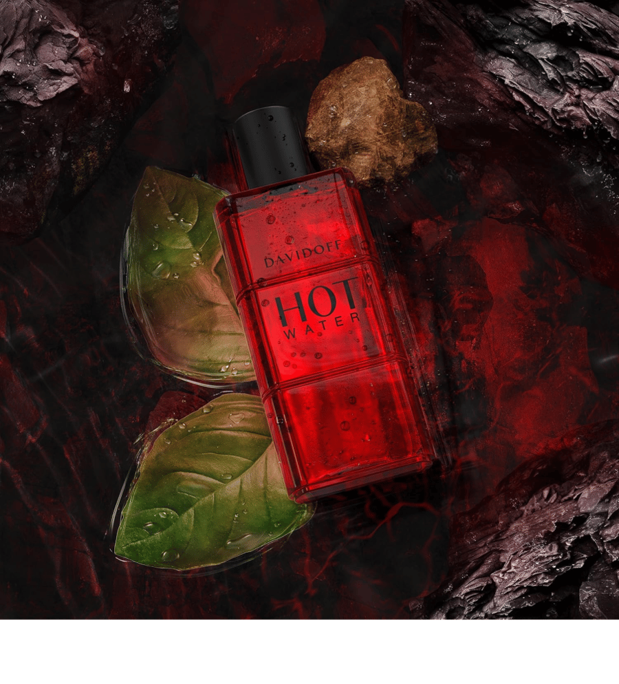 عطر دافيدوف هوت ووتر الاحمر الرجالي تواليت 110مل