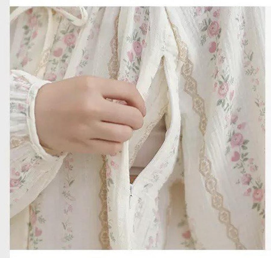 بيجامة قطنية مثالية للنساء الحوامل والمزيد