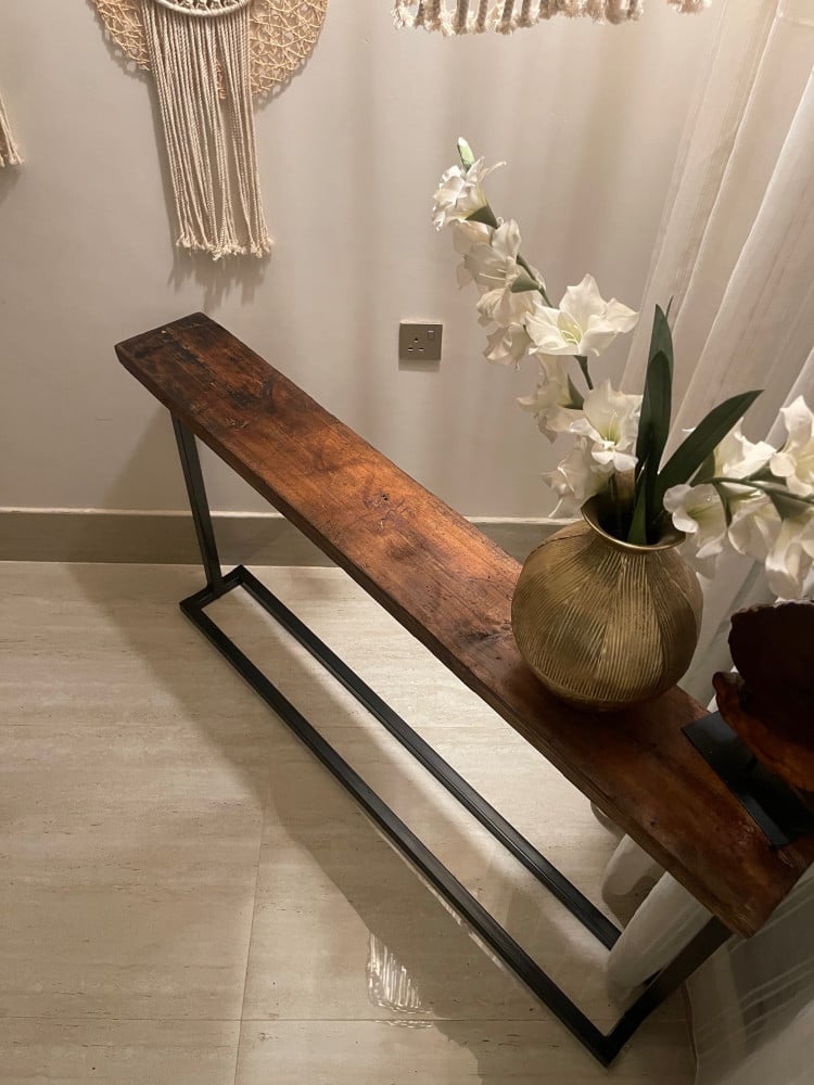 A vintage and beautiful wooden table #43