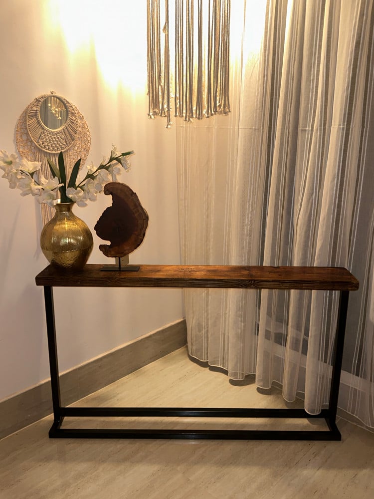 A vintage and beautiful wooden table #43