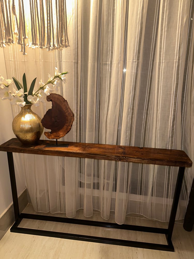 A vintage and beautiful wooden table #43