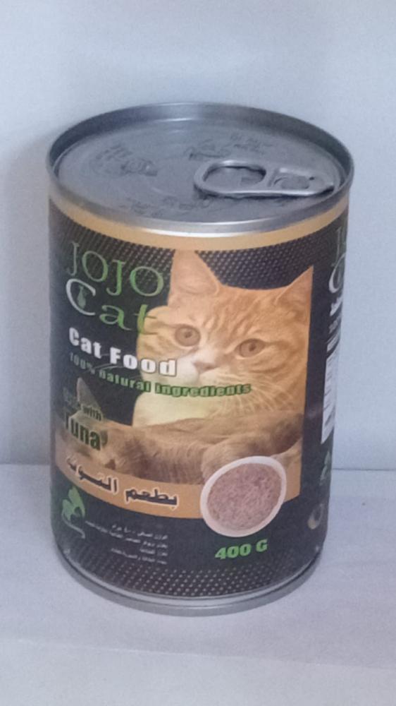 معلبات جوجو كات بطعم السلمون ( 400)غ