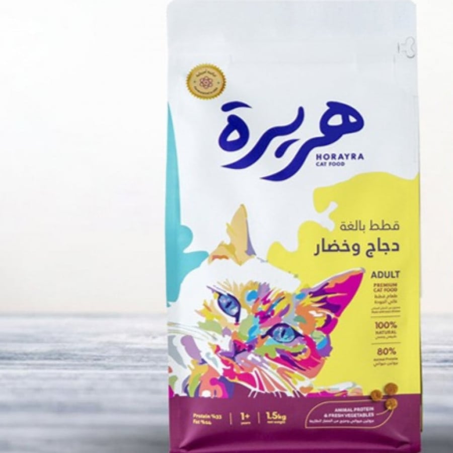 هريرة طعام جاف للقطط Adult دجاج & خضار