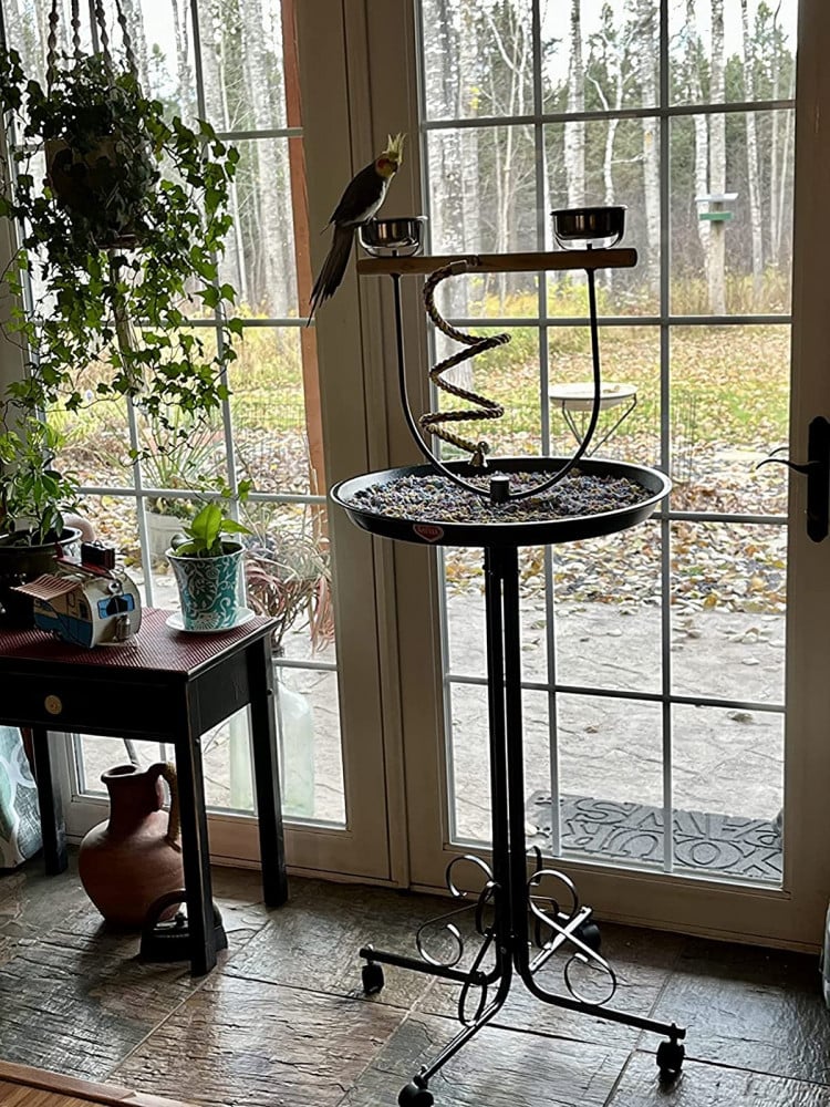 Large movable circular stand