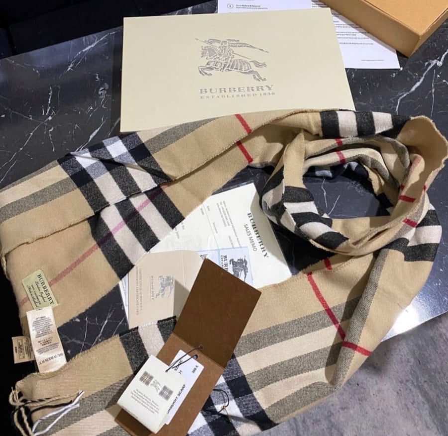 Burberry scarf