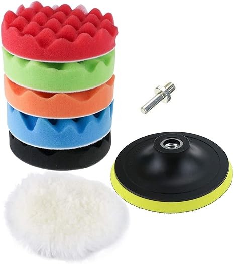 Polishing set 7 inch 7 pieces