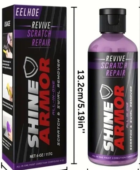 Aromoo Shine Body Gloss protects against scratches from Eilaho, 100ml capacity