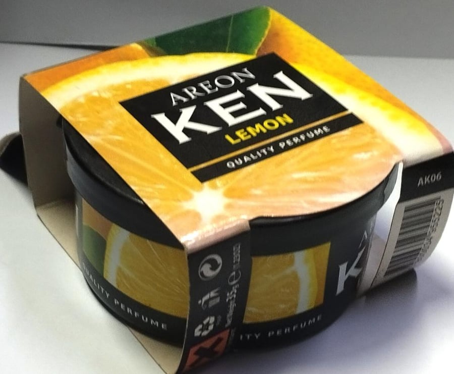 ريحة  جل تونة برائحة الليمون من شركة (AREON KEN)