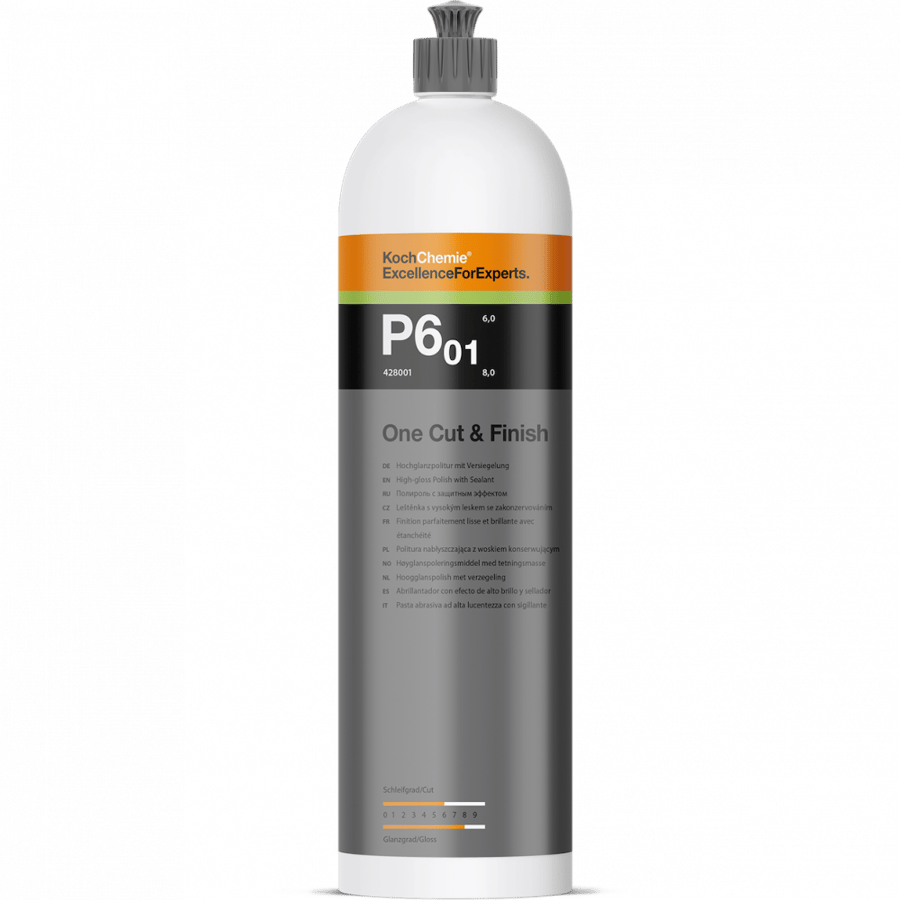 ملمع سيارات P6.01 خشن وناعم خطوة واحده من كوش كيمي 1لتر   من شركة (KOCHCHEMIE)