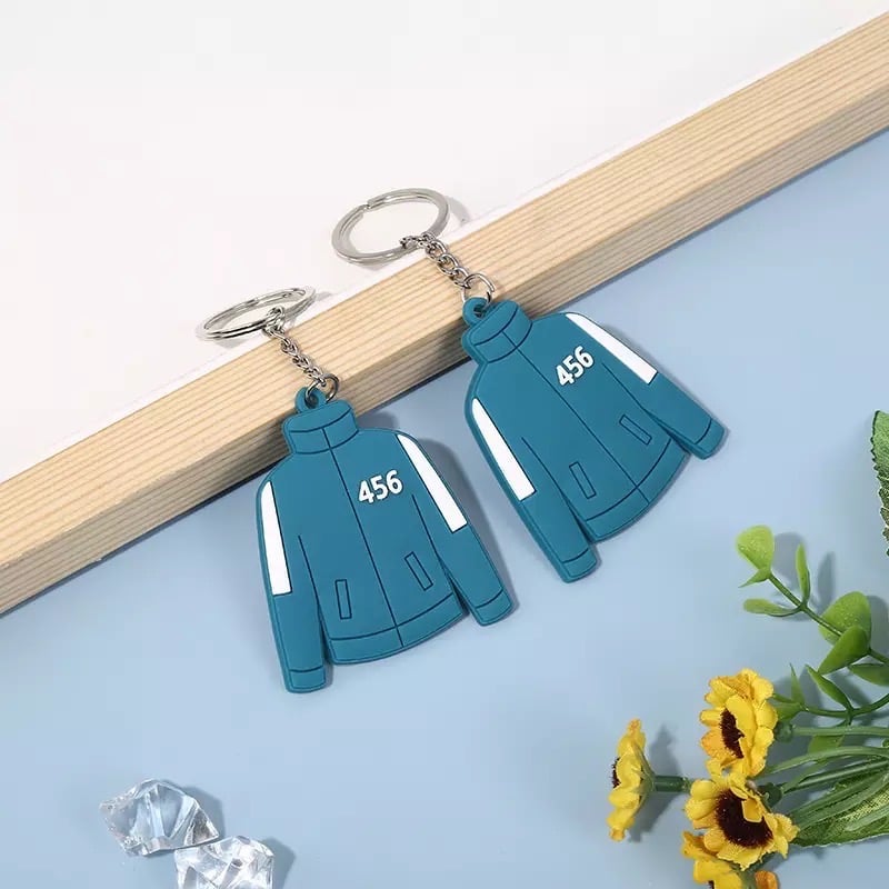 ميدالية لعبة الحبار Squid Game Keychains